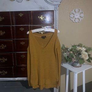 Mustard yellow sweater